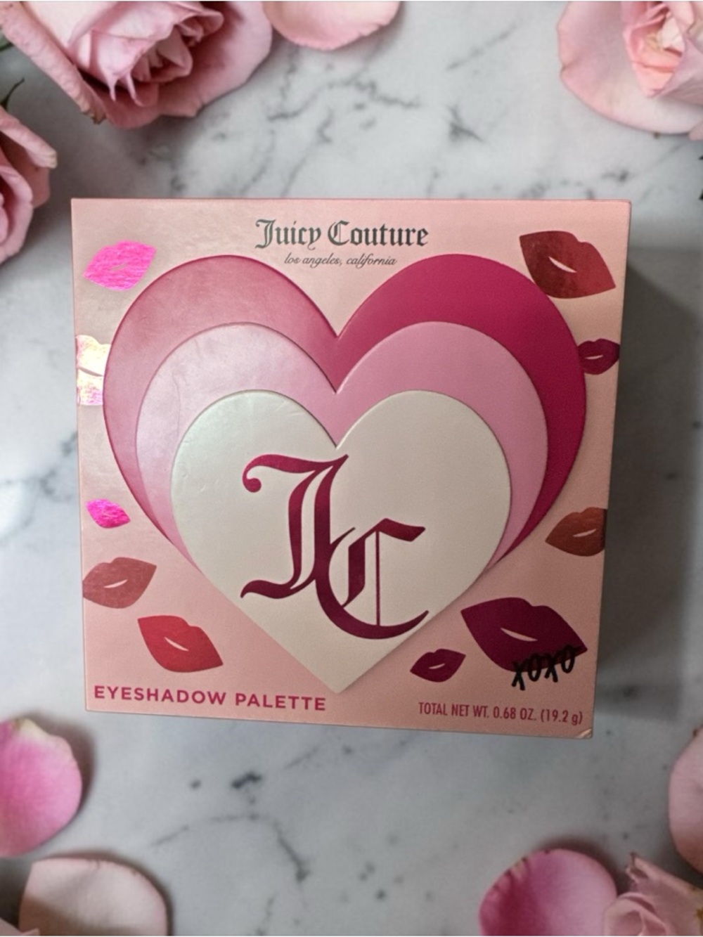 Juicy Couture Pink Heart Eyeshadow Palette NWOT